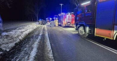 Śmiertelny wypadek Bartoszówek Lusina